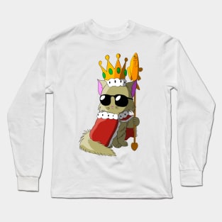 Cat King - Royal Kitty Long Sleeve T-Shirt